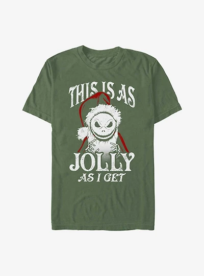 Disney The Nightmare Before Christmas Jolly Santa Jack?Garment Dye T-Shirt