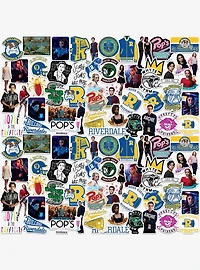 Riverdale 100ct Vinyl Stickers Variety Pack