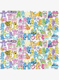Care Bears: Unlock the Magic 100ct Vinyl Stickers Variety Pack