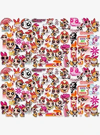 Powerpuff Girls Blossom 100ct Vinyl Stickers Variety Pack