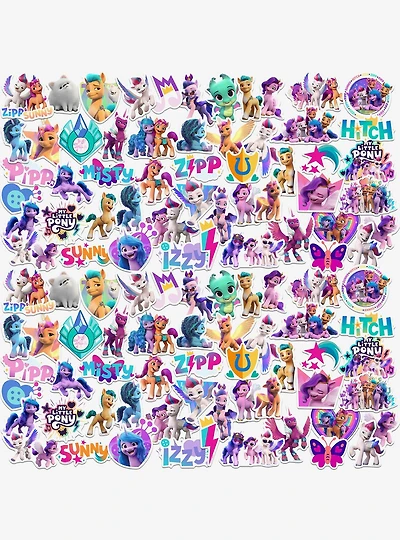 My Little Pony: Make Your Mark 100ct Vinyl Stickers Variety Pack