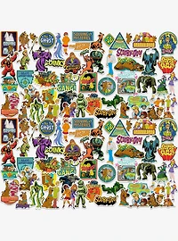 Scooby-Doo! 100ct Vinyl Stickers Variety Pack