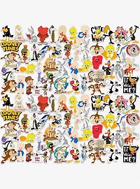 Looney Tunes Variety 100ct Vinyl Stickers Variety Pack