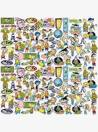 Ed Edd N Eddy 100ct Vinyl Stickers Variety Pack