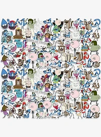 Regular Show 100ct Vinyl Stickers Variety Pack