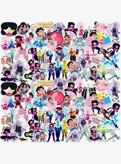 Steven Universe 100ct Vinyl Stickers Variety Pack