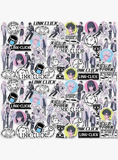 Link Click 100ct Vinyl Stickers Variety Pack