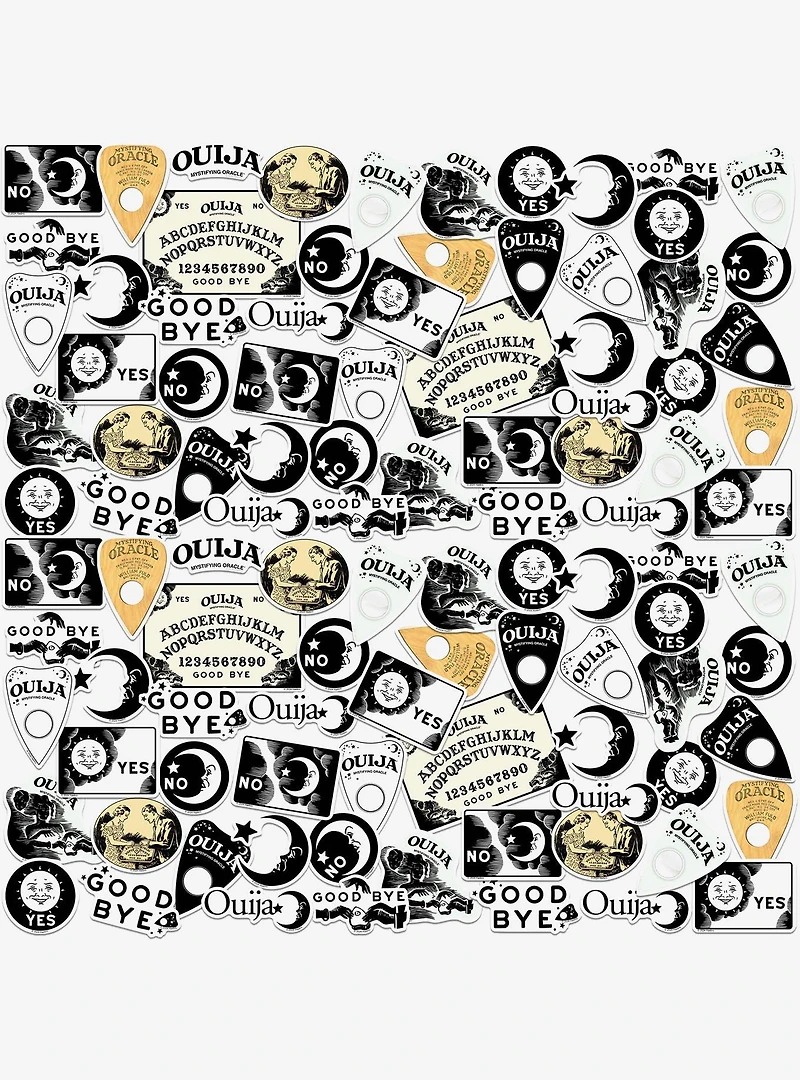 Ouija 100ct Vinyl Stickers Variety Pack