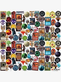 Magic the Gathering 100ct Vinyl Stickers Variety Pack