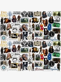 Lord of the Rings Rohan & Gondor 100ct Vinyl Stickers Variety Pack