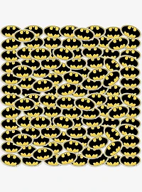 DC Comics Batman Bat Logo 100ct Vinyl Stickers Variety Pack