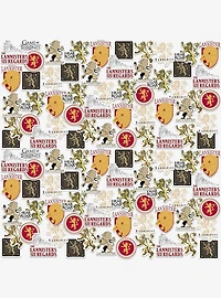 Game of Thrones House Lannister 100ct Vinyl Stickers Variety Pack