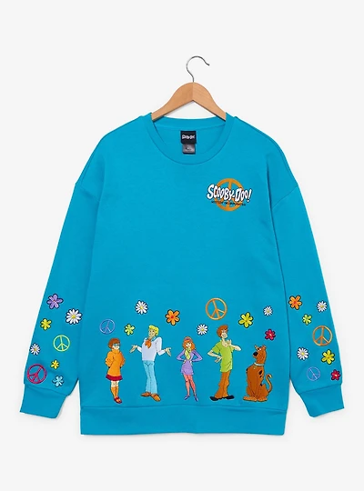 Scooby-Doo! Mystery Gang Embroidered Crewneck - BoxLunch Exclusive