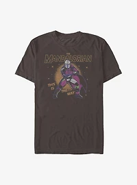 Star Wars The Mandalorian Dark Mando T-Shirt