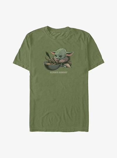 Star Wars The Mandalorian Hungry Grogu T-Shirt