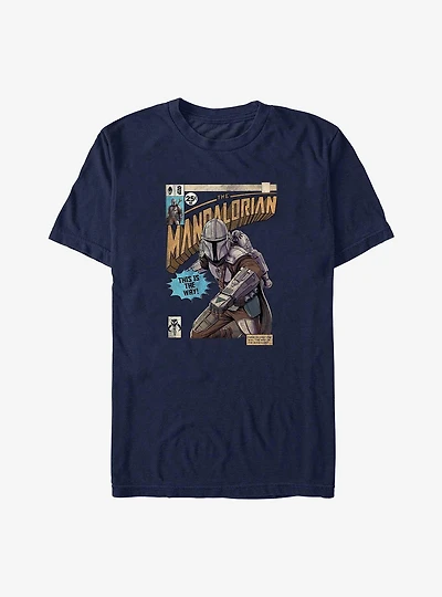 Star Wars The Mandalorian Comic T-Shirt