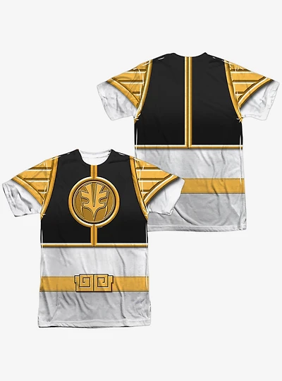 Mighty Morphin' Power Rangers White Ranger Sublimated T-Shirt