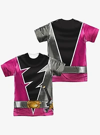 Mighty Morphin' Power Rangers Dino Fury Pink Ranger Sublimated T-Shirt