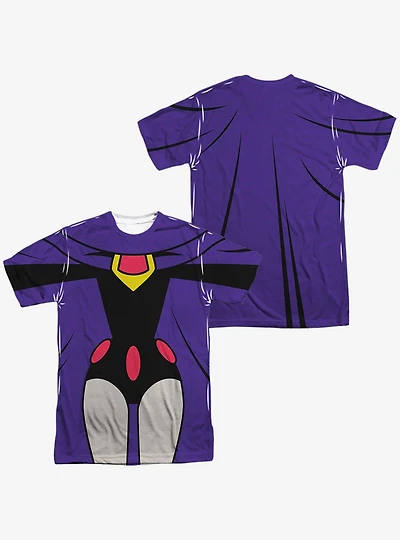 DC Comics Teen Titans Go! Raven Costume Sublimated T-Shirt