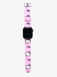 Sanrio Hello Kitty Pink Polka Dot Smart Watch Band