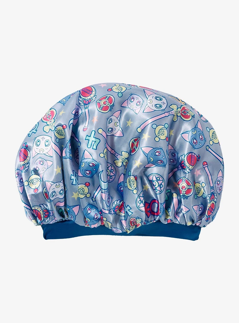 Sailor Moon Luna & Artemis Allover Print Bonnet — BoxLunch Exclusive