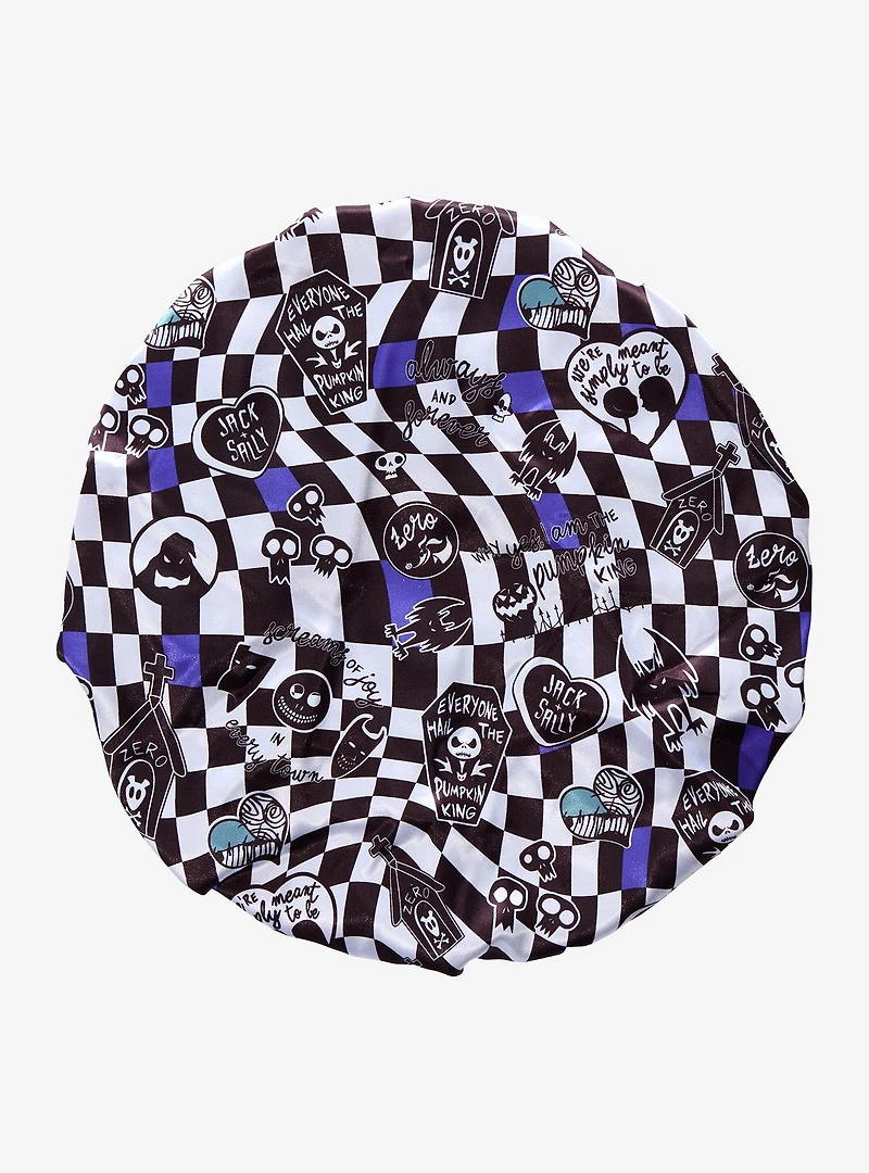 Disney The Nightmare Before Christmas Icons Allover Print Bonnet