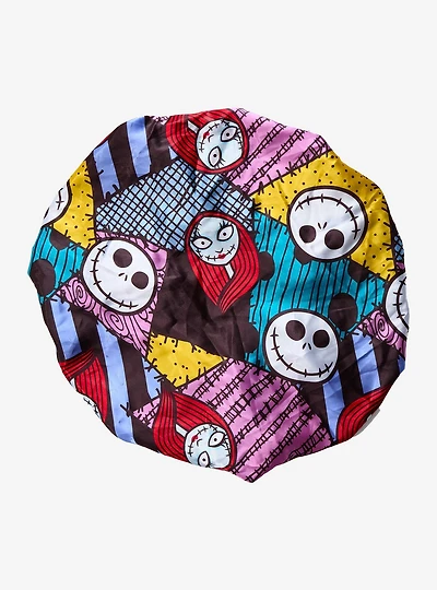 Disney The Nightmare Before Christmas Jack & Sally Patchwork Bonnet