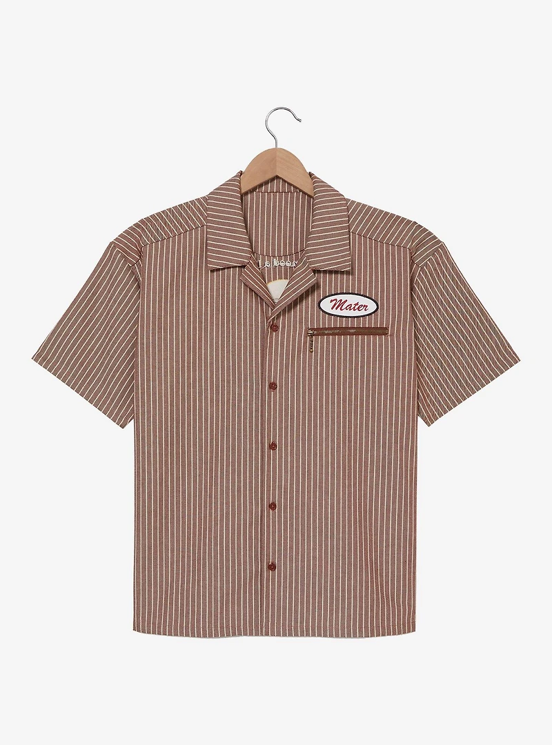 Disney Pixar Cars Tow Mater Woven Button Up — BoxLunch Exclusive
