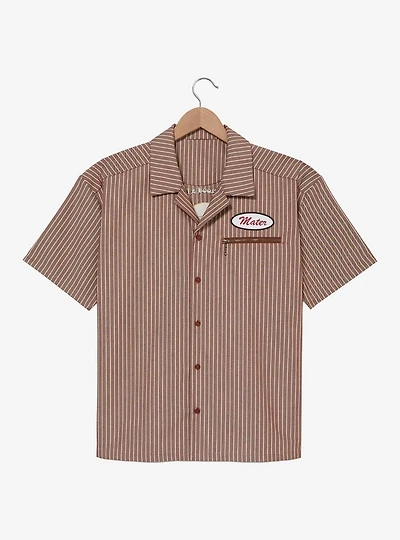 Disney Pixar Cars Tow Mater Woven Button Up — BoxLunch Exclusive
