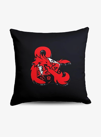 Dungeons & Dragons D&D Logo Throw Pillow