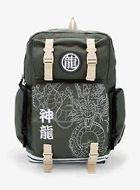 Dragon Ball Z Shenron Tonal Embroidered Multi Pocket Backpack - BoxLunch Exclusive
