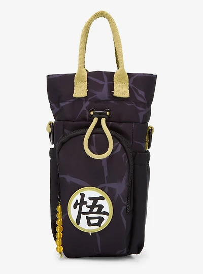 Dragon Ball Z Logo Charm Water Bottle Holder Crossbody Bag - BoxLunch Exclusive