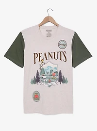 Peanuts Snoopy Beagle Scouts Contrast T-Shirt — BoxLunch Exclusive