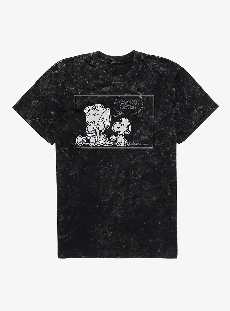 Peanuts Watch It Beagle! Mineral Wash T-Shirt