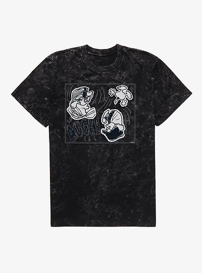 Peanuts Augh! Mineral Wash T-Shirt