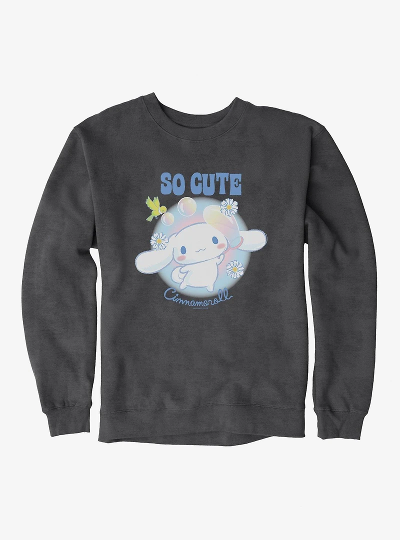 Cinnamoroll So Cute Bubbles Sweatshirt