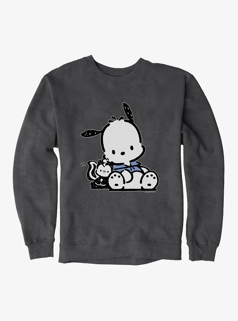 Pochacco Friend Hugs Sweatshirt