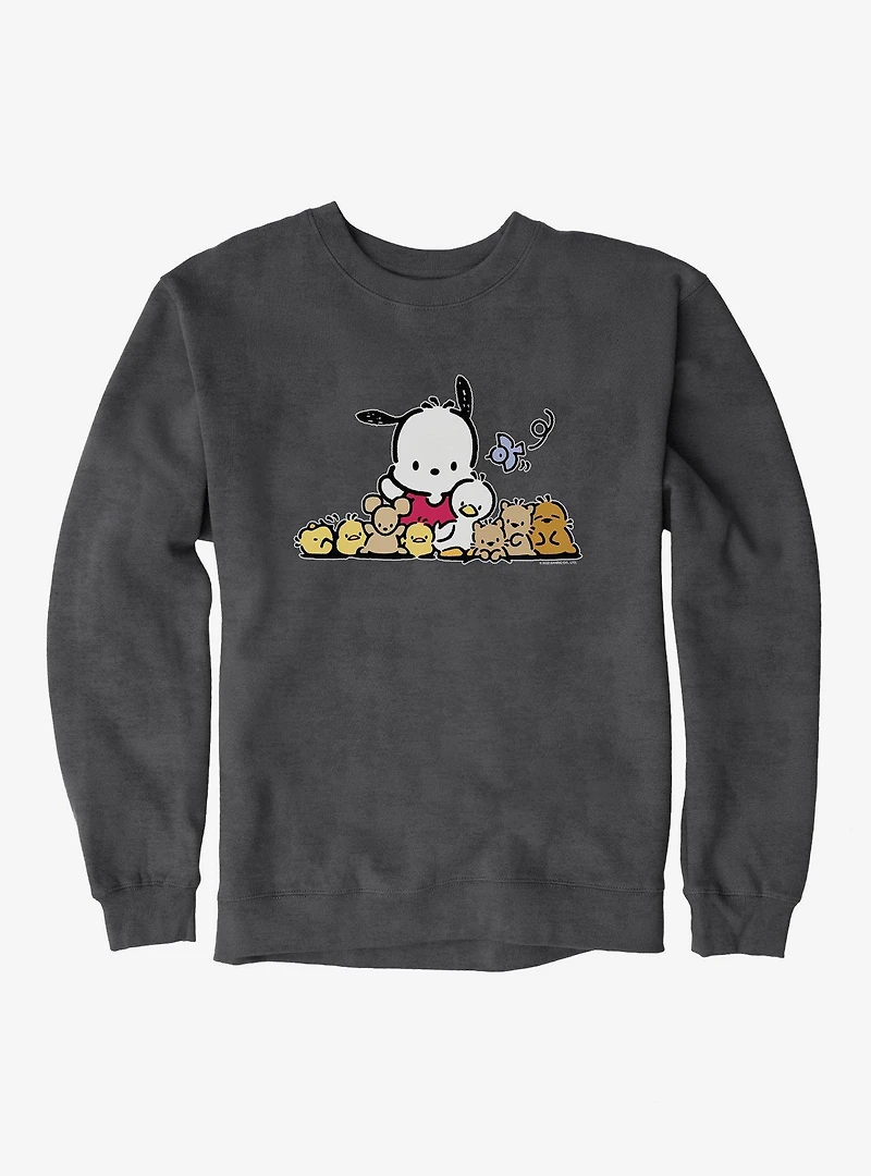 Pochacco Outdoor Fun With Friends Sweatshirt