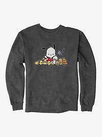 Pochacco Outdoor Fun With Friends Sweatshirt
