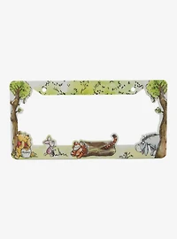 Disney Winnie the Pooh Illustrated License Plate Frame — BoxLunch Exclusive