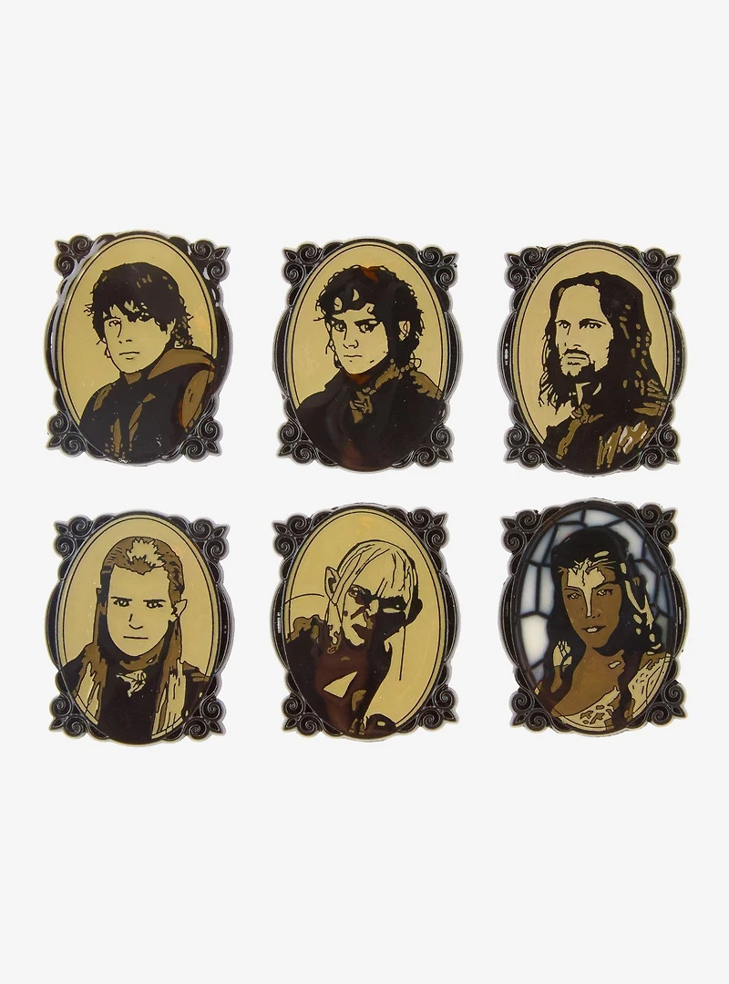 The Lord of The Rings Frame Portraits Blind Box Enamel Pin - BoxLunch Exclusive