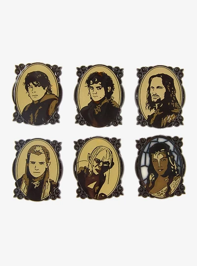 The Lord of The Rings Frame Portraits Blind Box Enamel Pin - BoxLunch Exclusive
