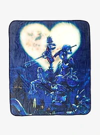 Disney Kingdom Hearts Group Portrait Night Scene Throw - BoxLunch Exclusive