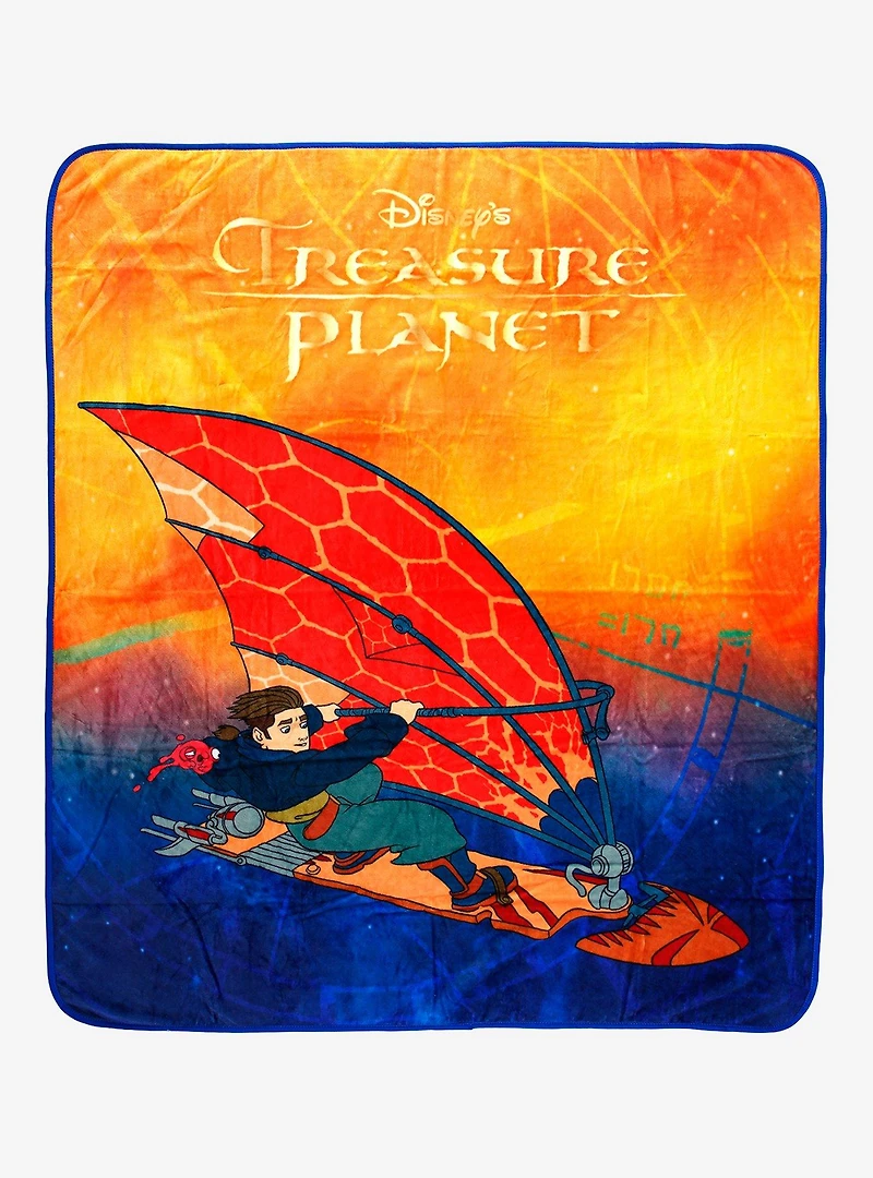 Disney Treasure Planet Solar Surfing Throw Blanket - BoxLunch Exclusive