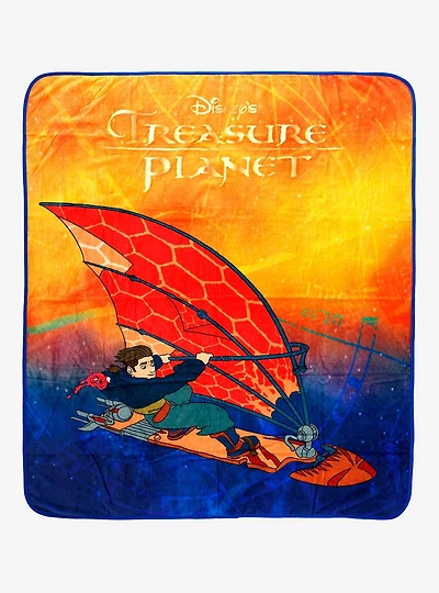 Disney Treasure Planet Solar Surfing Throw Blanket - BoxLunch Exclusive