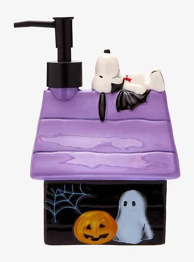 Peanuts Snoopy Halloween Doghouse Soap Pump