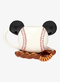 Disney Mickey Mouse Baseball Mug & Saucer Set - BoxLunch Exclusive