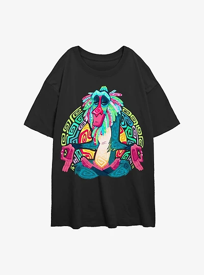 Disney The Lion King Rafiki Womens Oversized T-Shirt