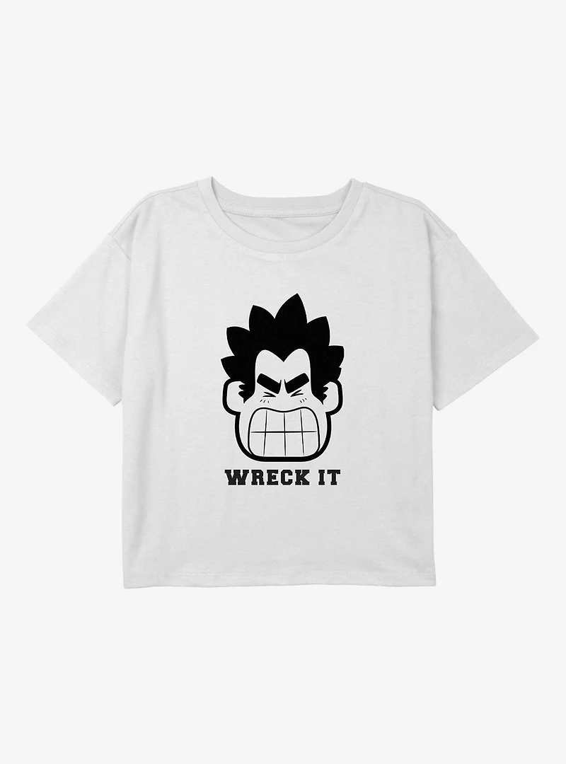 Disney Wreck It Ralph Angry Youth Girls Boxy T-Shirt