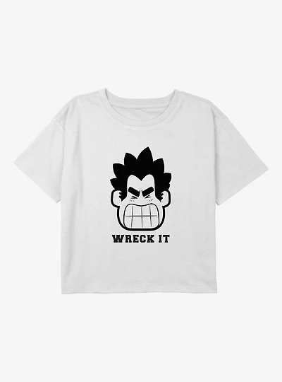 Disney Wreck It Ralph Angry Youth Girls Boxy T-Shirt